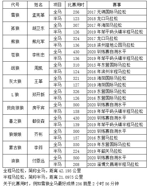 遇見更好的自己-北方的狼 ——勝利鋼管馬拉松隊(duì)